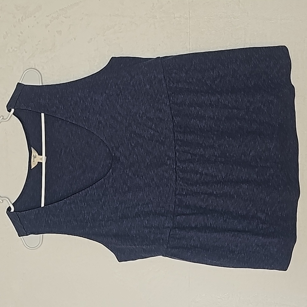 Women's Blue Baby doll Tank Sx 14W
